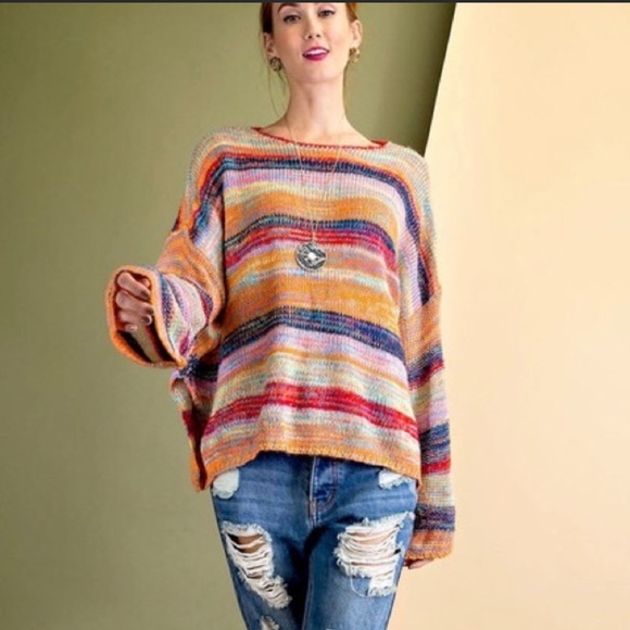 The SANTA FE Multi Color Sweater - Picture 4 of 8